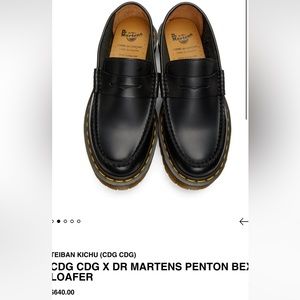 BNIB Comme des Garçons x Dr.Martens Penton bex CDG uk 4 us 6 eu 37 platform